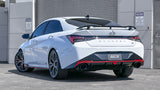 Borla 22-23 Hyundai Elantra N 2.0L 4 CYL. Turbo AT/MT ATAK Catback Exhaust Black Chrome - View 3 | Dirty Garage