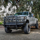 2011-2016 Super Duty HDX Bandit Black Front Bumper - View 3 | Dirty Garage