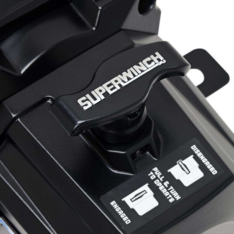 Universal 10k LB 12v DC Winch w/ Synthetic Black Rope - View 4 | Dirty Garage