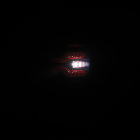 1994-2001 Ram 1500 HD Luxx-Series Black Red LED Tail Lights - View 6 | Dirty Garage