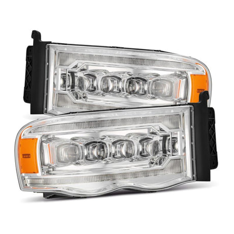 2002-2005 Ram HD Nova-Series LED Projector Chrome Headlights Active Light Sequential Signal | Dirty Garage