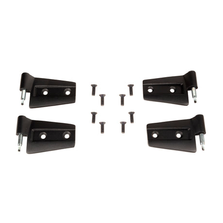 Rugged Ridge 07-18 Jeep Wrangler JK 2-Door Door Hinge Kit - View 2 | Dirty Garage