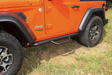 Rugged Ridge Spartan Nerf Bar Textured Black 18-20 Jeep Wrangler JL 2 Door - View 4 | Dirty Garage