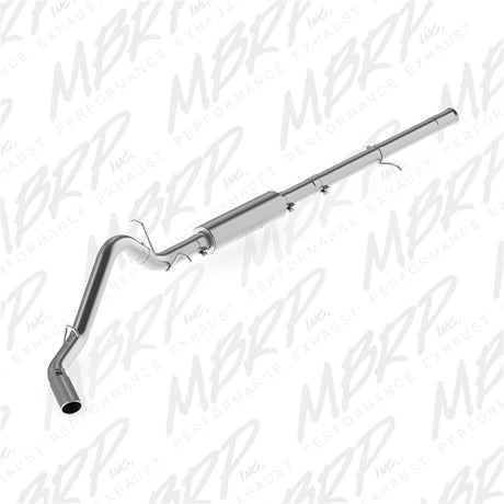 2014 GM 1500 6.2L SS T409 3.5" Single Side Exit Exhaust - View 2 | Dirty Garage