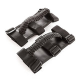 Rugged Ridge Paracord Grab Handles Black/Black Pair - View 2 | Dirty Garage