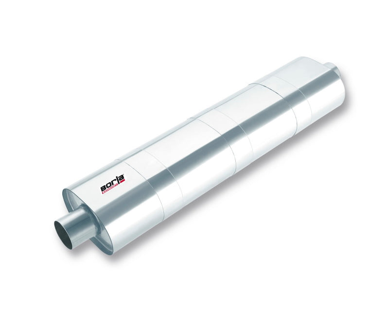 Borla 3in ID In/Out x 34in x 8.5 in x 5.5in Oval XR-1 Multi-core Racing Muffler - View 2 | Dirty Garage