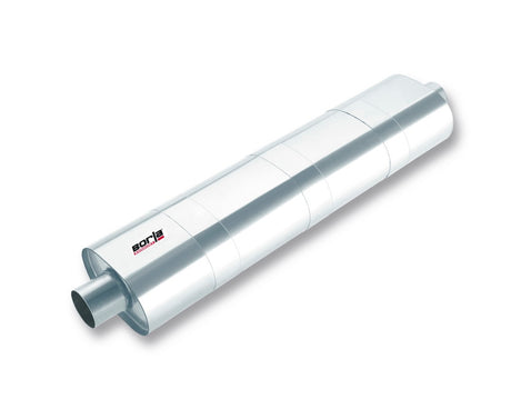 Borla 3in ID In/Out x 34in x 8.5 in x 5.5in Oval XR-1 Multi-core Racing Muffler - View 2 | Dirty Garage