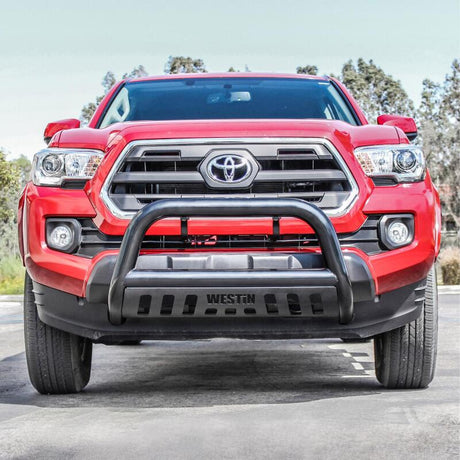 2016-2023 Tacoma E-Series Black Bull Bar - View 2 | Dirty Garage