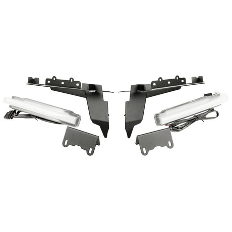Rugged Ridge Chop Brackets Front Fender 18-21 Jeep Wrangler JL/JT Rubicon w/ DRLs - View 2 | Dirty Garage