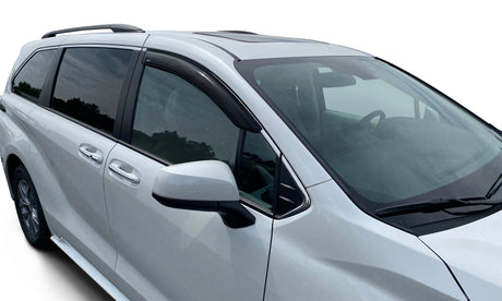 2021-2022 Sienna LE Ventvisor Outside Mount Window Deflectors 2-Piece Smoke | Dirty Garage
