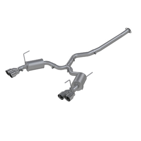 2015-2019 WRX/STI 3" Dual Split Rear Exit with 3.5" Tips Street Version | Dirty Garage