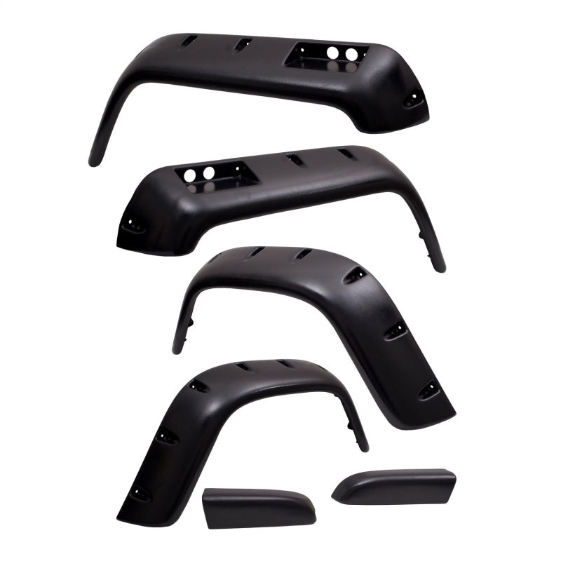 Rugged Ridge All Terrain Fender Flare Kit 87-95 Jeep Wrangler YJ - View 2 | Dirty Garage
