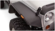 2007-2018 Wrangler Flat Style Flares 2pc - Black | Dirty Garage