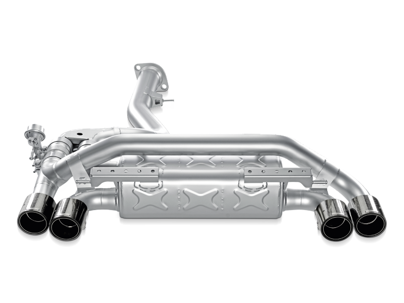 Akrapovic 11-12 BMW 1 Series M Coupe (E82) Slip-On Line (Titanium) (Req. Tips) - View 2 | Dirty Garage
