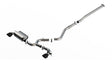 Borla 22-23 Hyundai Kona N 2.0L 4 CYL. Turbo AT/MT ATAK Catback Exhaust Black Chrome | Dirty Garage