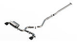 Borla 22-23 Hyundai Kona N 2.0L 4 CYL. Turbo AT/MT ATAK Catback Exhaust Black Chrome | Dirty Garage