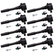 Universal 5.0L/5.2L Hi-Energy Engine Ignition Coils - Set Of 8 | Dirty Garage