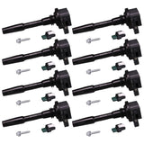 Universal 5.0L/5.2L Hi-Energy Engine Ignition Coils - Set Of 8 | Dirty Garage