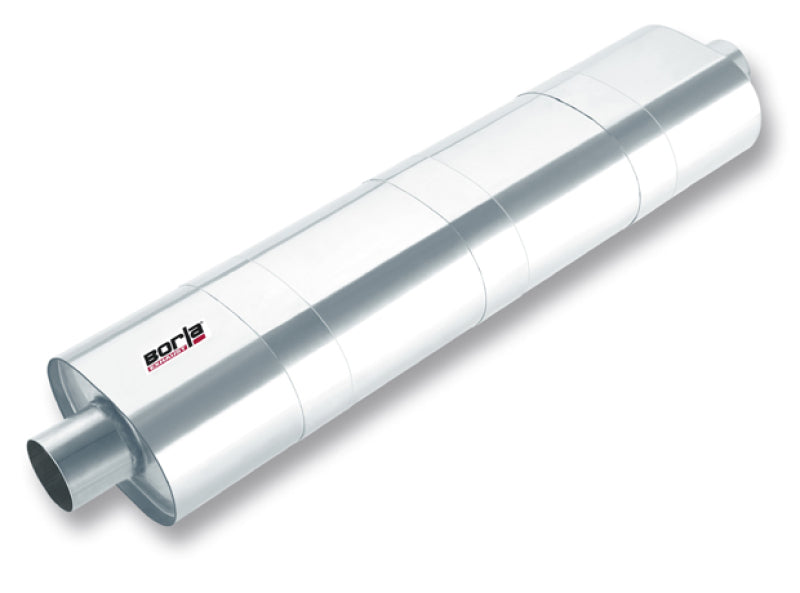 Borla 3in ID In/Out x 34in x 8.5 in x 5.5in Oval XR-1 Multi-core Racing Muffler - View 3 | Dirty Garage