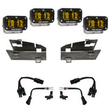 2019-2022 Ram 1500 S2 SAE Dual Amber Fog Pocket Light Kit - View 2 | Dirty Garage