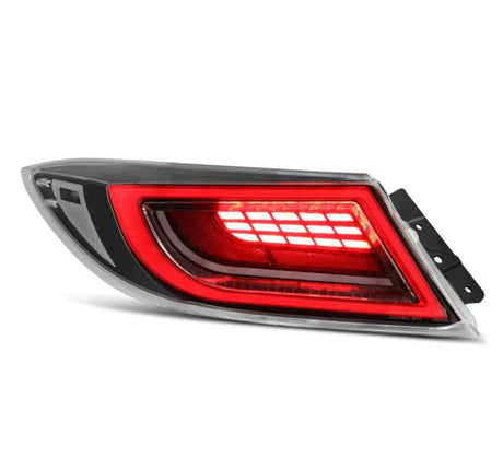 2022-2024 GR86 BRZ Luxx-Series LED Tail Lights Alpha Black - View 4 | Dirty Garage