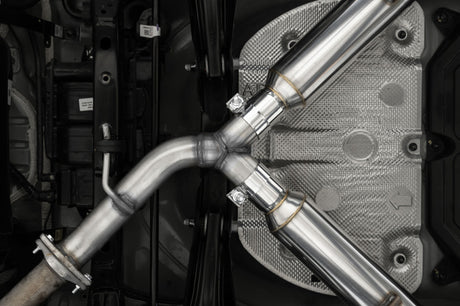 2022-2024 Kia Forte GT Armor Lite AL Steel 2.5" Axle Back Exhaust SS Quad Tips - View 2 | Dirty Garage
