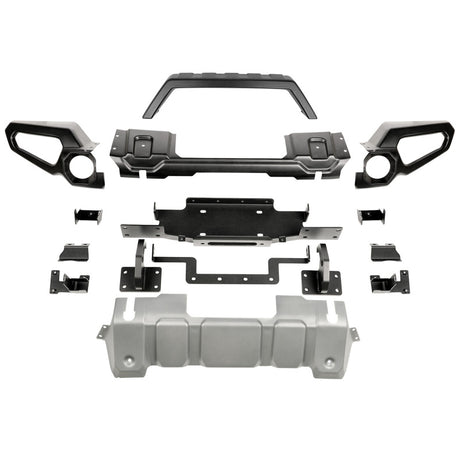 Rugged Ridge Venator Front Bumper W/Overrider & Winch Tray JL | Dirty Garage
