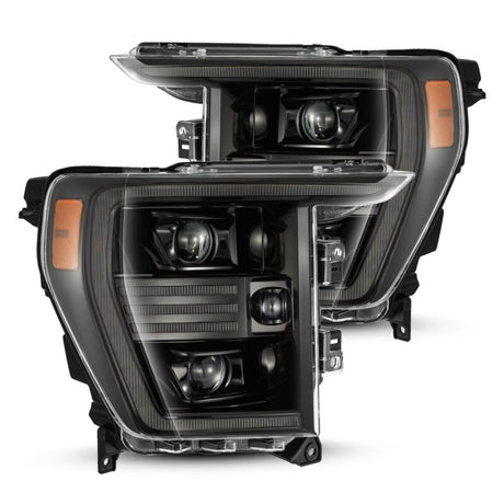 2021-2023 F-150 Pro-Series Projector Alpha-Black Headlights Active Light Sequential Signal | Dirty Garage