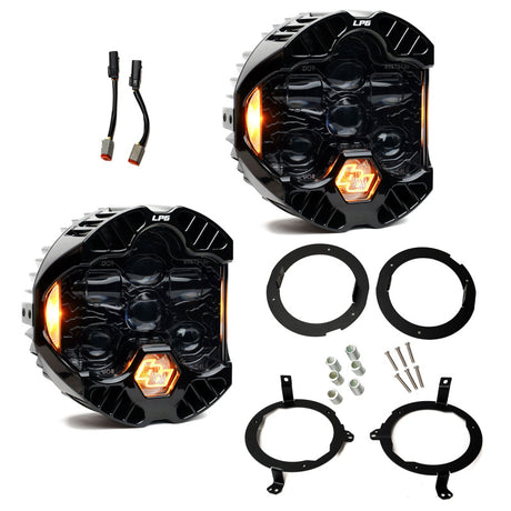 2018-2025 Wrangler JL/JT DOT LP6 LED Amber Headlight Kit | Dirty Garage