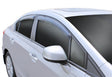 2012-2015 Civic Ventvisor Outside Mount Window Deflectors Smoke 4-Piece | Dirty Garage