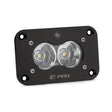 Universal S2 Sport Flush Mount Work Scene Pattern LED Work Light Clear | Dirty Garage
