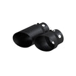 2008-2024 Superduty 6.4L 4" Inlet5" Tip Cover Set 6.75" 9.75" Black | Dirty Garage