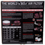 Universal Replacement Drop In Air Filter - 14in OD/12in ID/5in H w/Inner Wire - View 8 | Dirty Garage