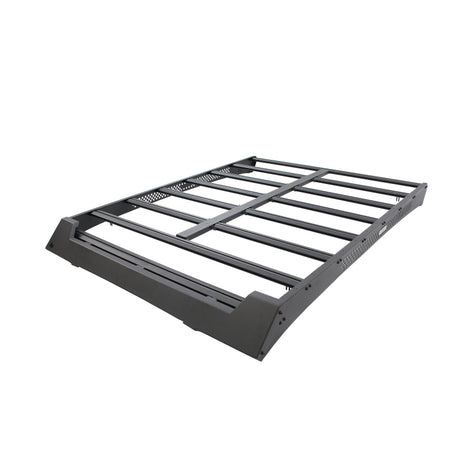 Go Rhino 22-23 Toyota Tundra CrewMax Ceros Low Profile Roof Rack - Tex. Blk - View 3 | Dirty Garage