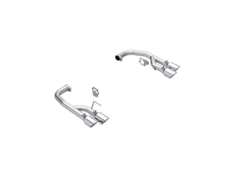 2024-2026 Mustang GT 5.0L 2.5" Axle Back Exhaust Dual Rear Quad Tips | Dirty Garage