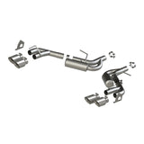 2016-2019 Camaro 2.5" AL NPP Dual Axle Back Exhaust 4" Quad Dual Wall Tips - View 2 | Dirty Garage