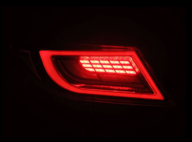 2022-2024 GR86 BRZ Luxx-Series LED Tail Lights Alpha Black - View 5 | Dirty Garage