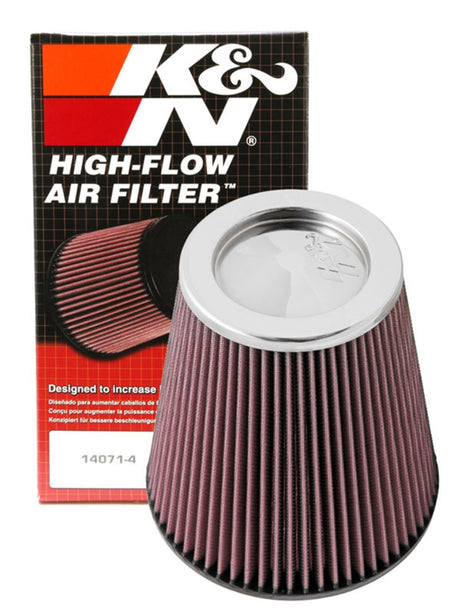 Universal Round Tapered Universal Air Filter 6 inch Flange 7 1/2 inch Base 5 inch Top 7 1/2 inch Height - View 18 | Dirty Garage