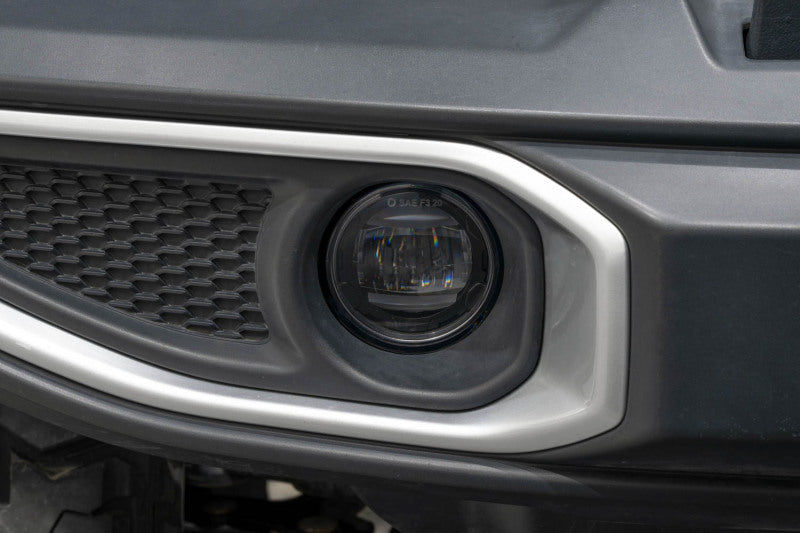 Universal Elite Series Type M Yellow Fog Lamps - View 3 | Dirty Garage