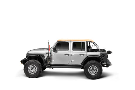 Go Rhino 18-24 Jeep Wrangler JL/JLU/JT Front Fender Jack Mount for Hi-Lift Jack - Tex. Blk - View 4 | Dirty Garage