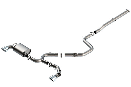 Borla 19-20 Hyundai Veloster N 2.0L I4 MT FWD 2DR 3in ATAK CatBack Exhaust w/ SS Tips | Dirty Garage