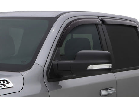 2019 Ram Quad Cab Ventvisor Outside Mount Window Deflectors Smoke 4-Piece - View 4 | Dirty Garage