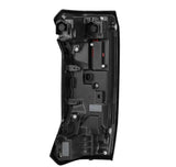 2022-2024 Tundra Nova-Series Prismatic LED Tail Lights Alpha Black - View 4 | Dirty Garage