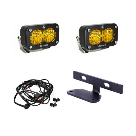 2024-2026 Maverick R Dual S2 Pro Hood Light Kit - View 3 | Dirty Garage
