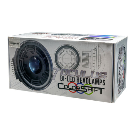 2007-2018 Wrangler JK 7" ColorSHIFT Bi-LED Projector Headlights - View 8 | Dirty Garage