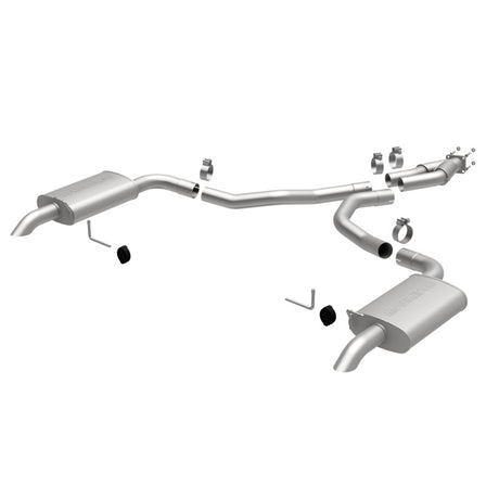 1975-1979 Corvette 5.7L Dual Split Rear Exit Stainless Steel Catback Performance Exhaust | Dirty Garage