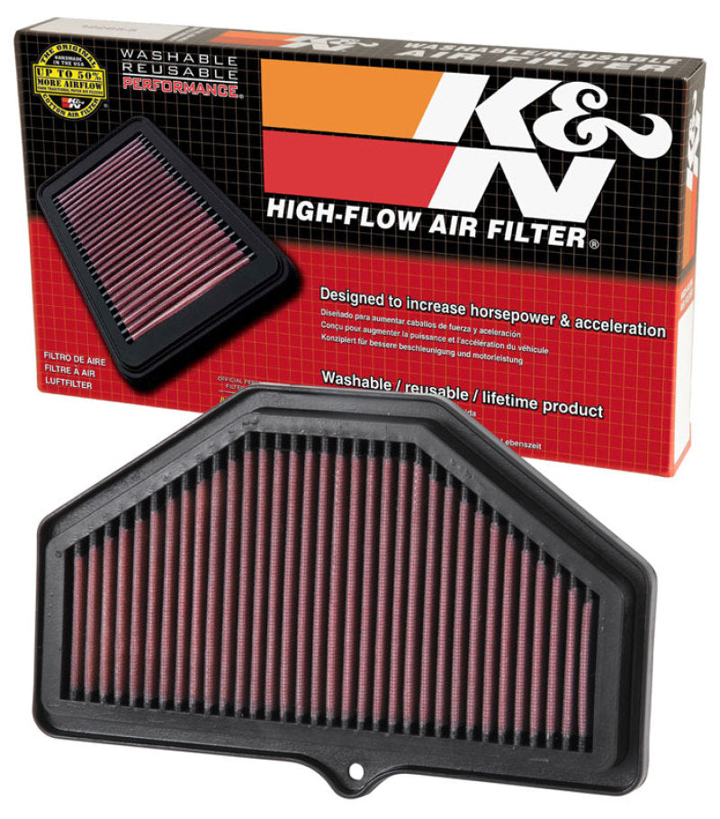 2004-2005 GSXR600/GSXR750 Replacement Air Filter - View 6 | Dirty Garage