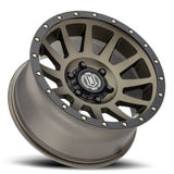 Universal Compression 17x8.5 6x5.5 0mm Offset 4.75" BS 106.1mm Bore Bronze Wheel - View 4 | Dirty Garage