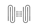 1999-2010 Super Duty Rear 17" U-Bolt Kit | Dirty Garage