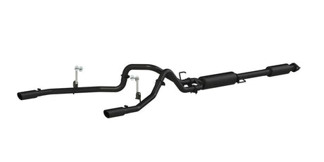 2015 F-150 3" Cat Back Dual Split Rear Exit Exhaust System - View 3 | Dirty Garage